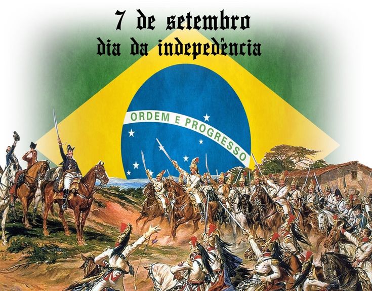 Independência do Brasil, Grito do Ipiranga, 7 de setembro de 1822.