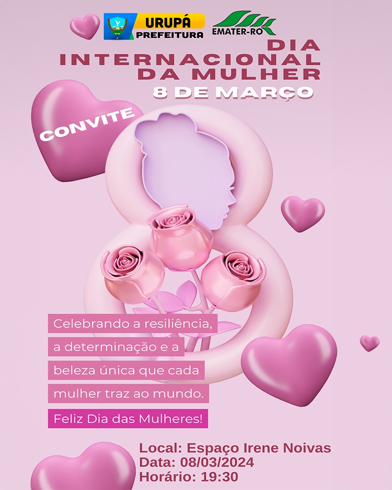 Convite, Dia Internacional da Mulher